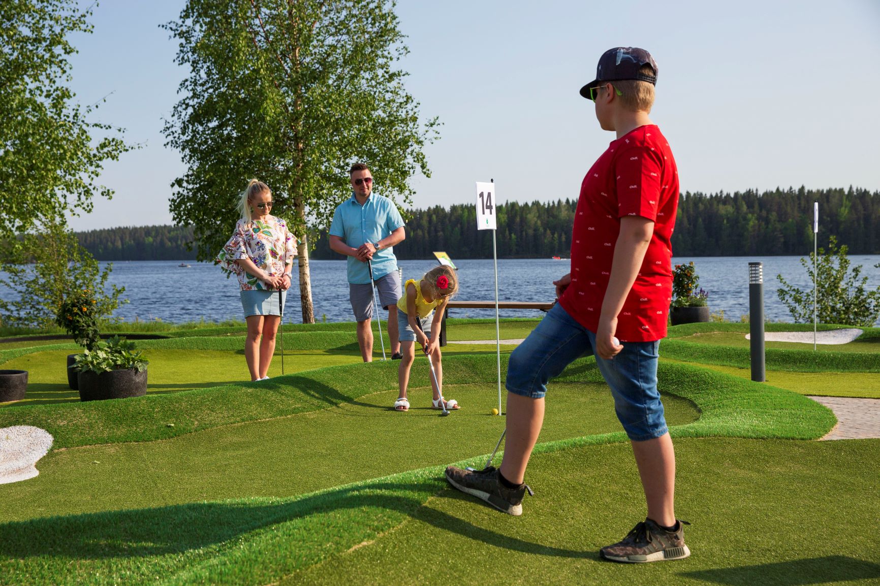 Perhepäivä Bellanpuistossa 14.8.